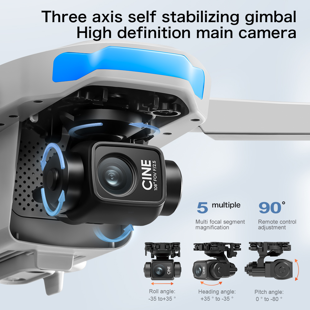S-X1 MAX GPS Drone with 3-Axis - đánh giá và giá Drone Thermal Imaging